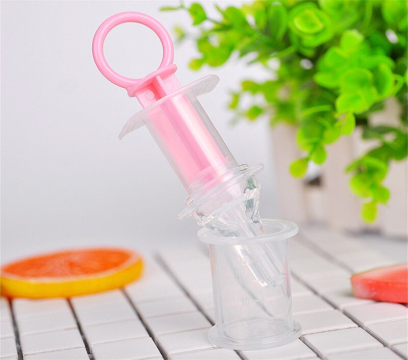 Baby Feeding Safe Medicine Dispenser Needle Feeder Pacifier Nipple Newborn Baby Kids Food Fruit Maker Processor Tools Grinder